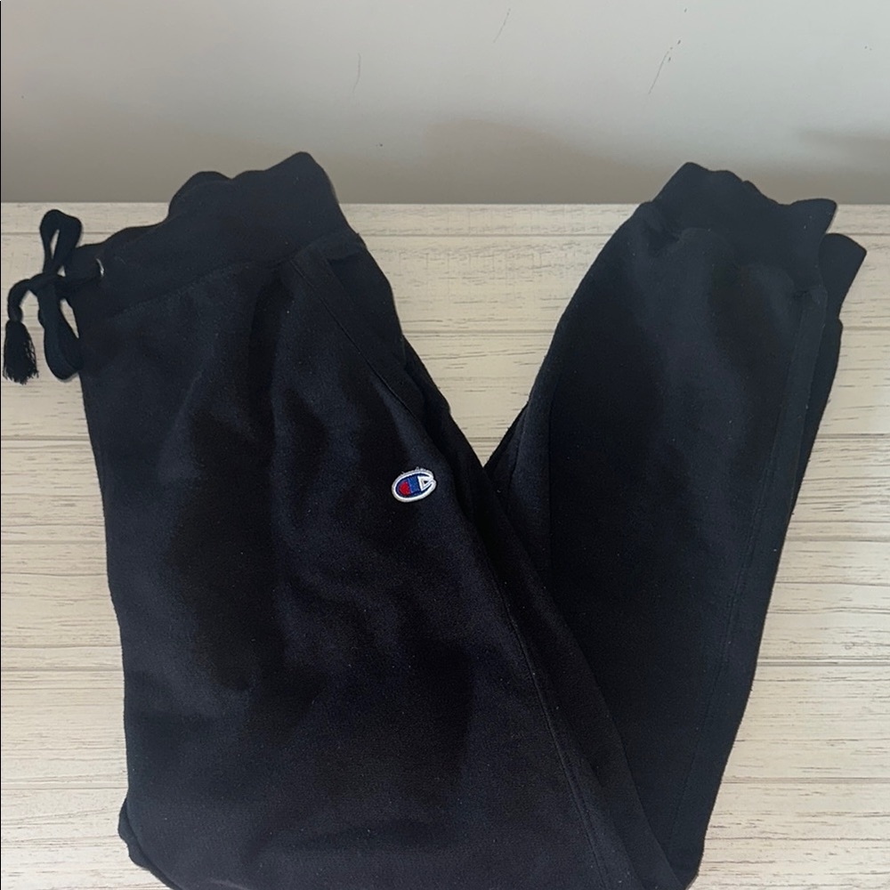 Champion Black Jogger Sweatpants